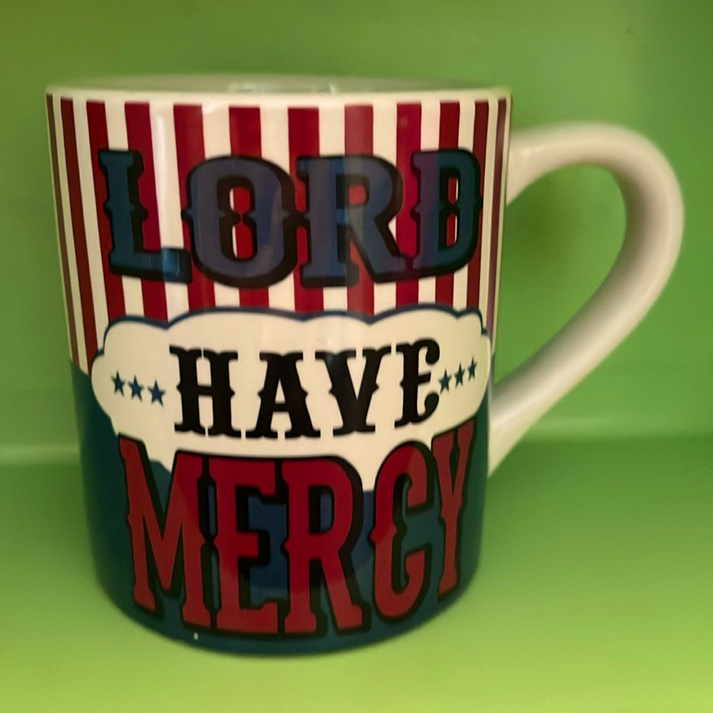 Cracker Barrel " Lord Have Mercy" Collector Coffee Mug CO1